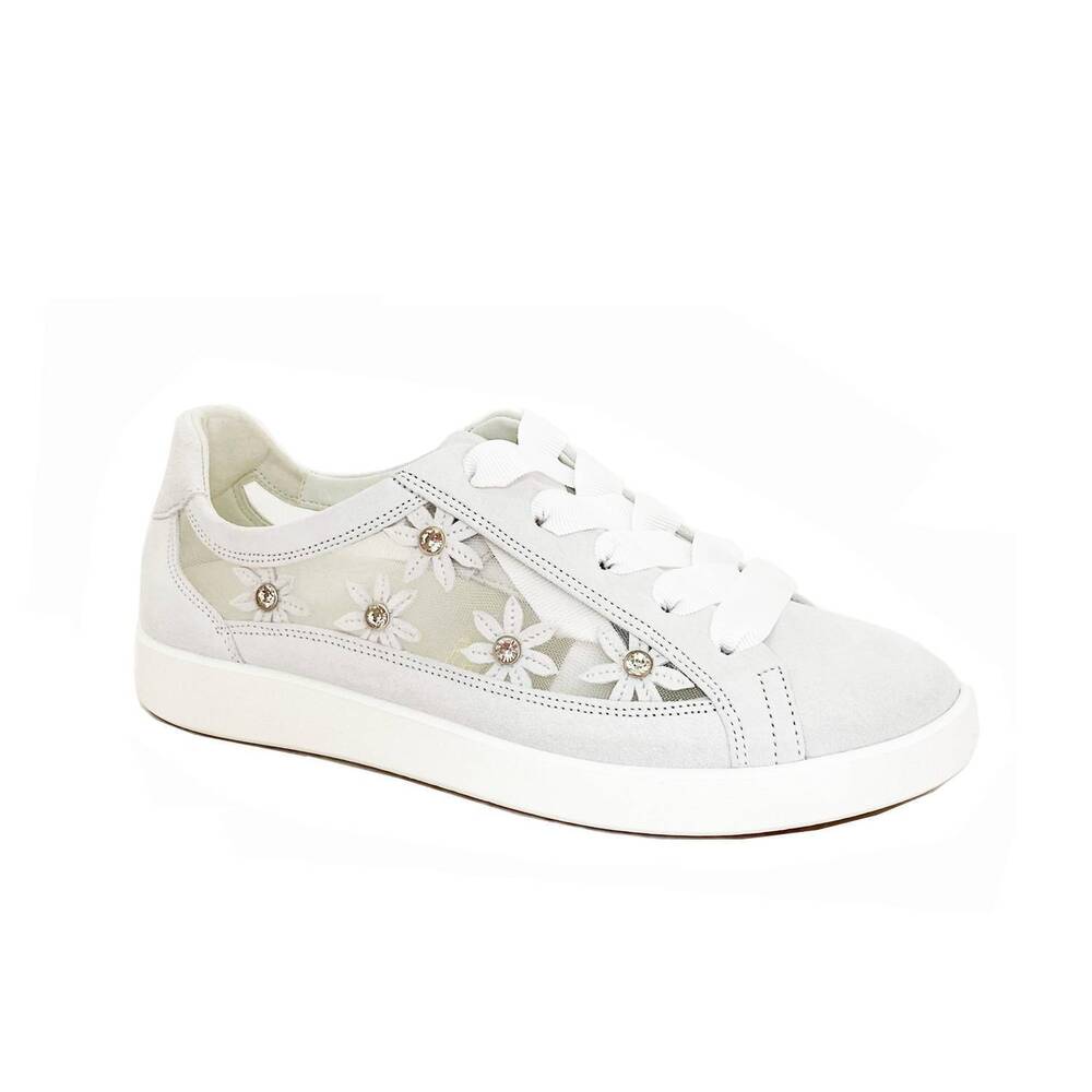 NEW BELLA COMFORTO women's clara sneaker in ice